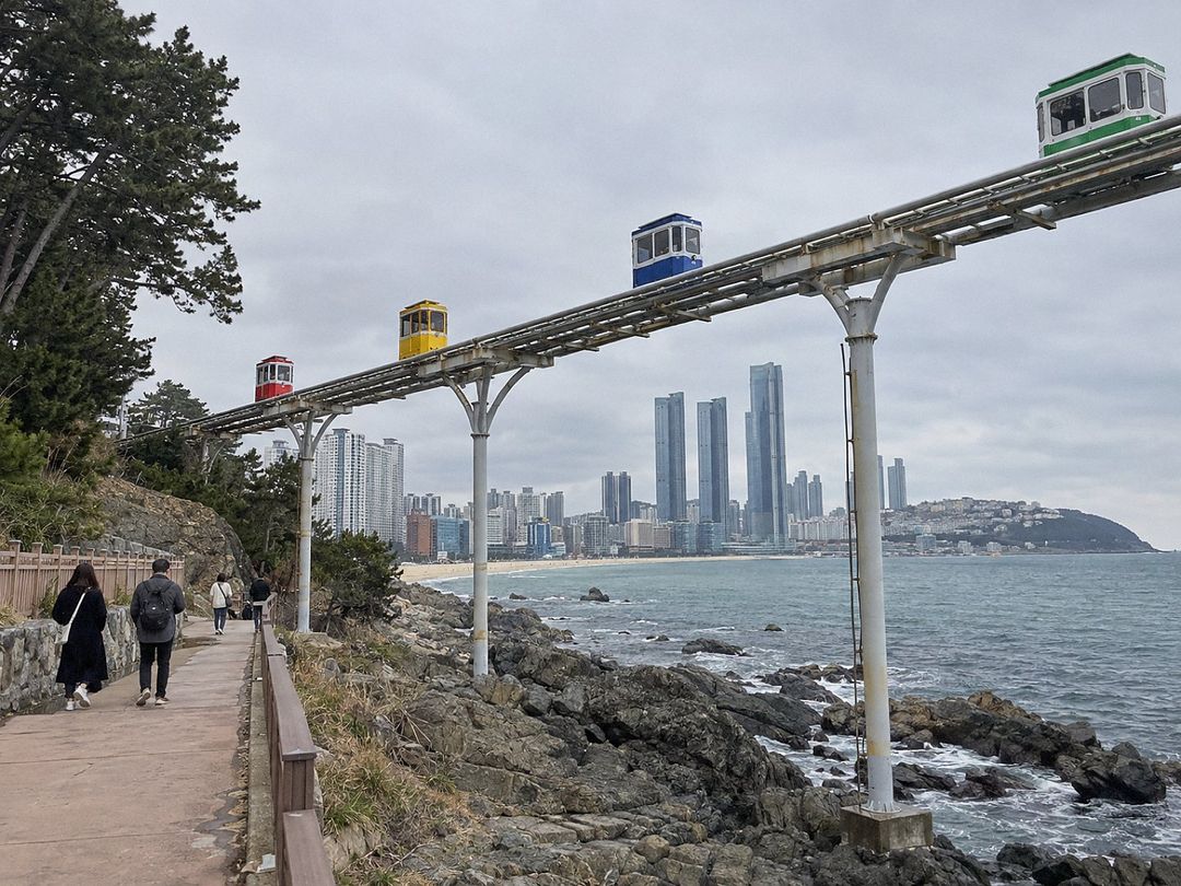 Haeundae Blueline Park tickets (AI-generated illustrative image)