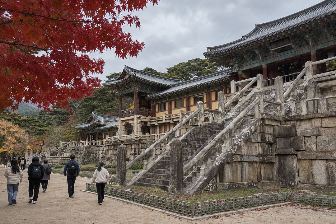Bulguksa Temple (AI-generated illustrative image)