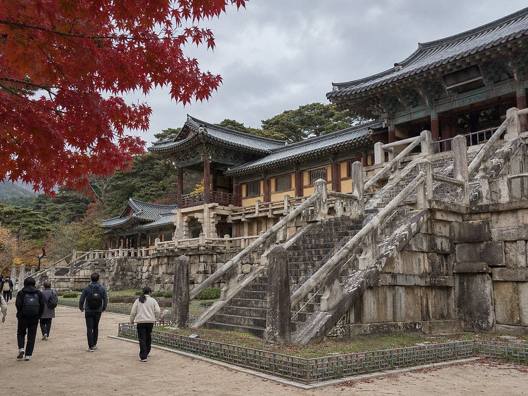 Bulguksa Temple (AI-generated illustrative image)