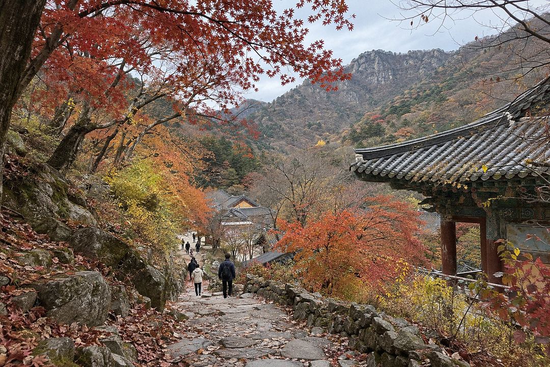 Naejangsan National Park (AI-generated illustrative image)