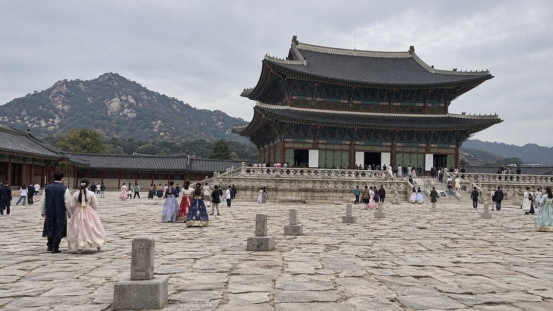 Gyeongbokgung Palace (AI-generated illustrative image)