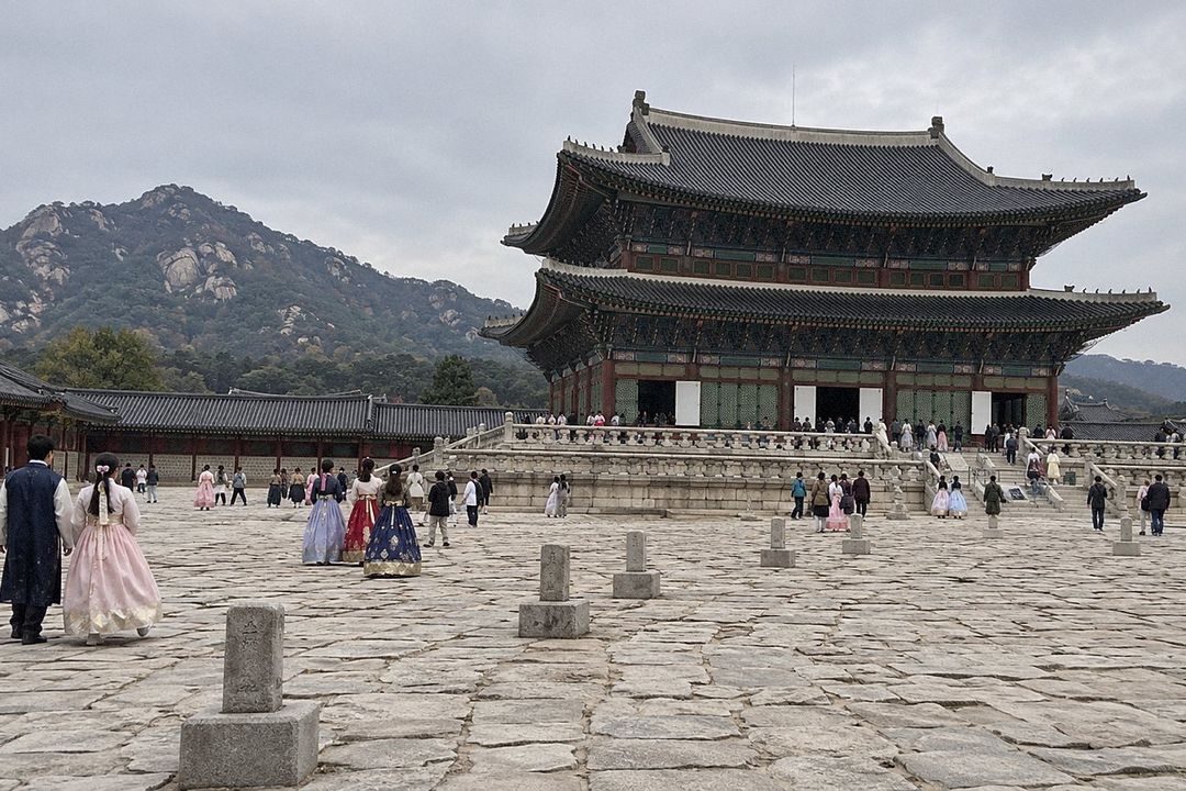 Gyeongbokgung Palace (AI-generated illustrative image)
