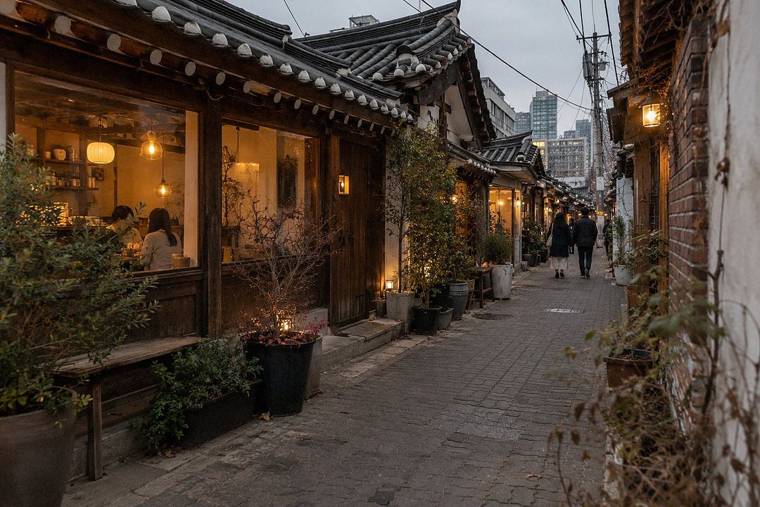 Ikseon-dong (AI-generated illustrative image)