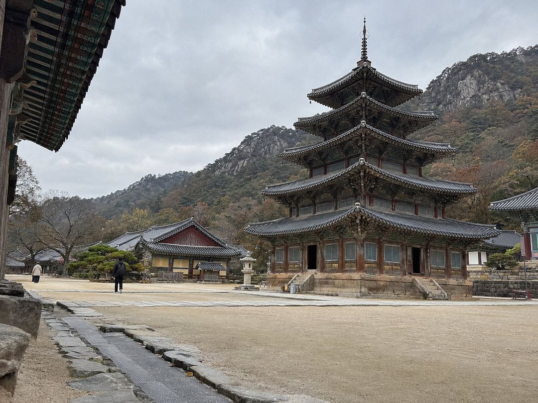 Beopjusa Temple (AI-generated illustrative image)